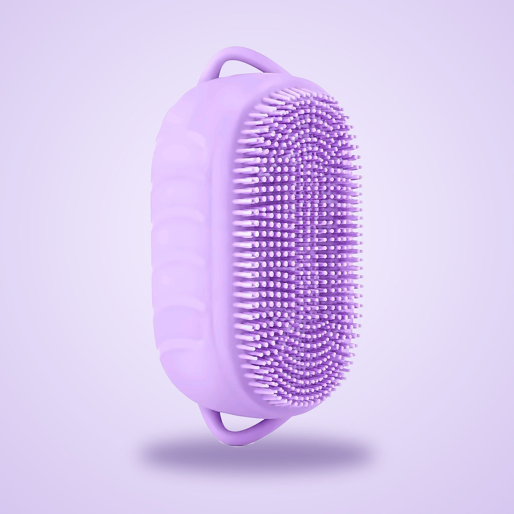 Silicone Body Scrubber – Soft Deep-Cleansing Bath & Shower Brush