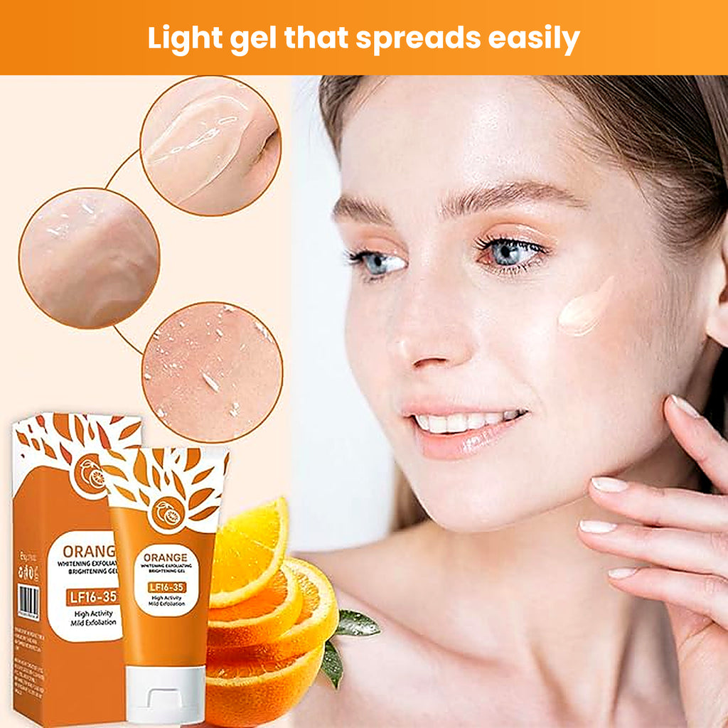 Orange Glow Brightening Gel - Smooth & Glowing Skin