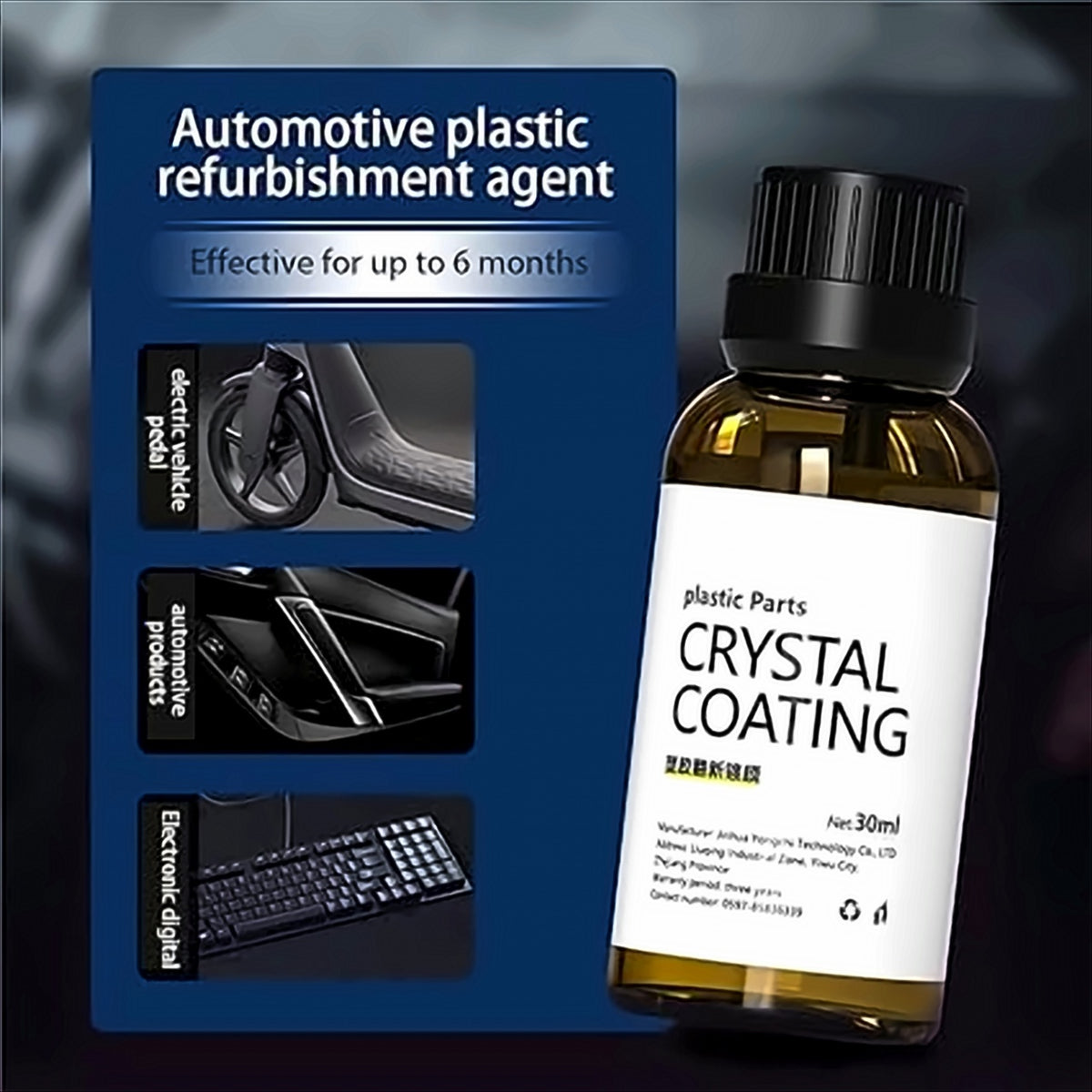 Crystal Coating Polish – Deep Shine & Long-Lasting Car Protection