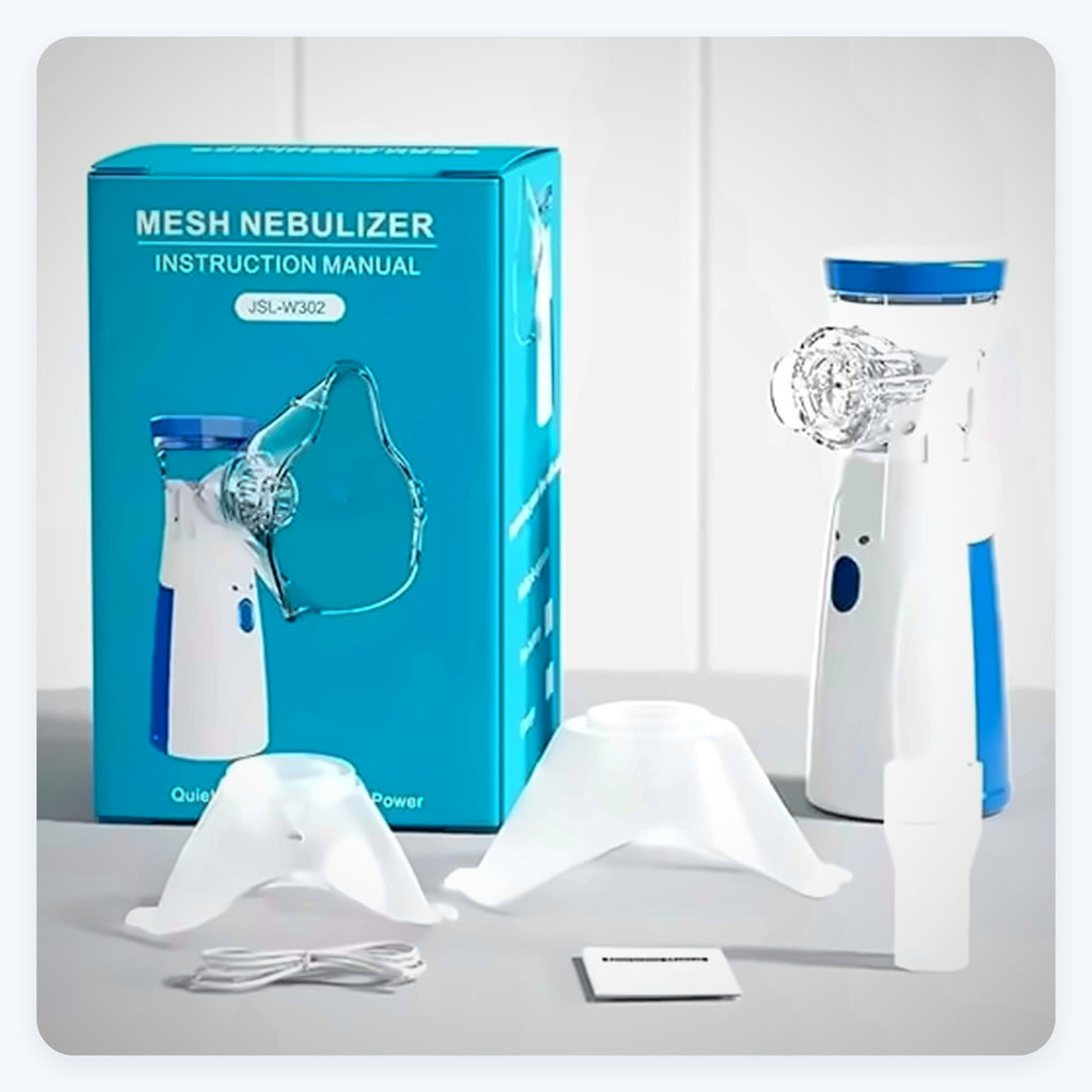 Compact Mesh Nebulizer – Portable & Quiet Nebulizer for Easy Breathing