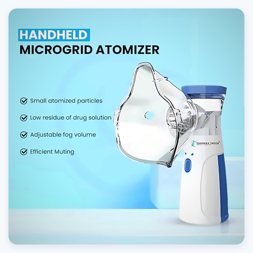 Compact Mesh Nebulizer – Portable & Quiet Nebulizer for Easy Breathing