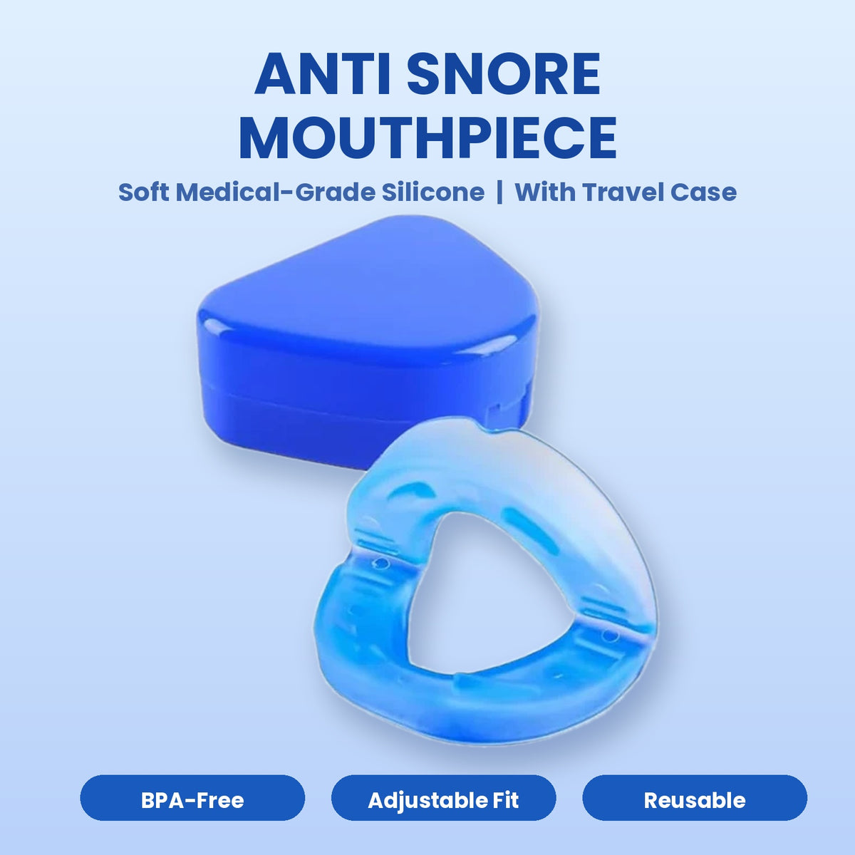 Anti Snore Mouthpiece – Easy-to-Use Snoring Relief Solution