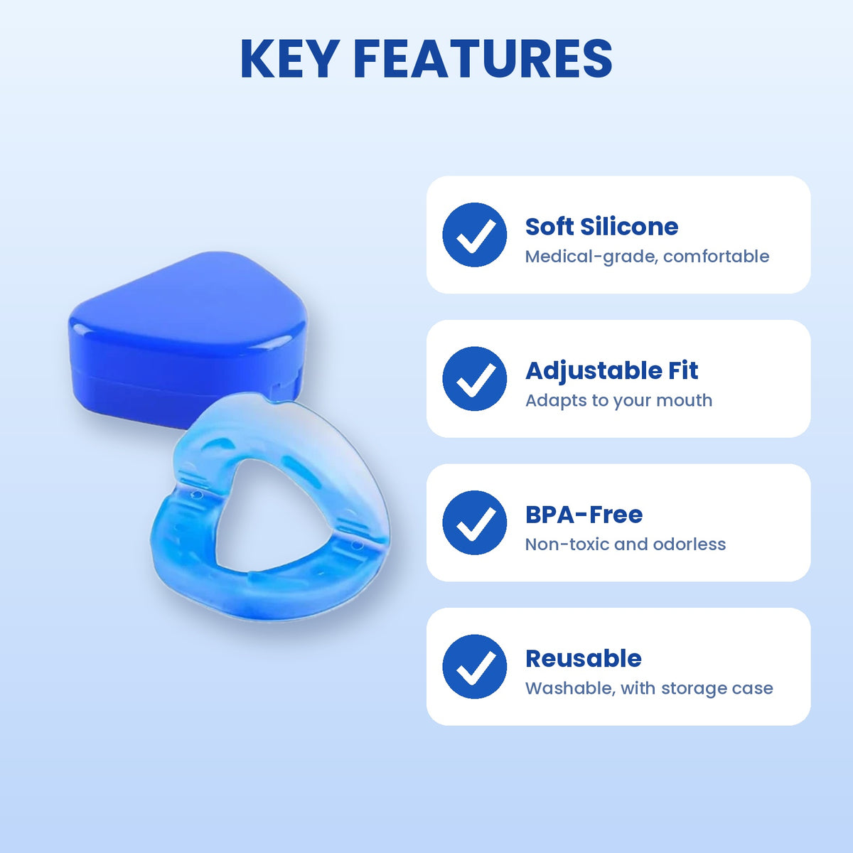 Anti Snore Mouthpiece – Easy-to-Use Snoring Relief Solution